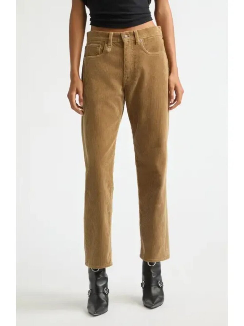 BDG Brown Mom High Rise Corduroy Jeans Women Size 25